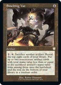 Smelting Vat (Retro Frame) - Commander: The Brothers' War - Magic: The Gathering card