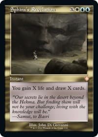 Sphinx's Revelation (Retro Frame) - Commander: The Brothers' War - Magic: The Gathering card