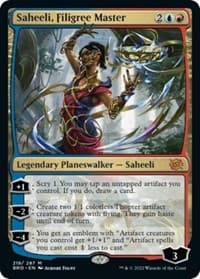 Saheeli, Filigree Master - The Brothers' War - Magic: The Gathering card