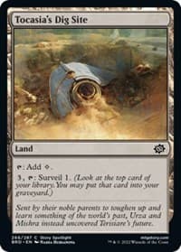 Tocasia's Dig Site - The Brothers' War - Magic: The Gathering card