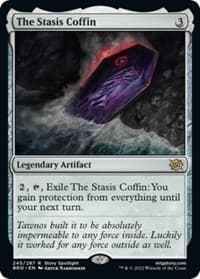 The Stasis Coffin - The Brothers' War - Magic: The Gathering card