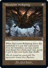 Mycosynth Wellspring (Retro Frame) - Commander: The Brothers' War - Magic: The Gathering card