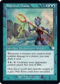 Bident of Thassa (Retro Frame) - Commander: The Brothers' War - Magic: The Gathering card