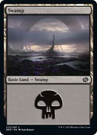 Swamp (272) - The Brothers' War - Magic: The Gathering card