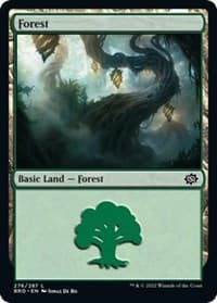 Forest (276) - The Brothers' War - Magic: The Gathering card