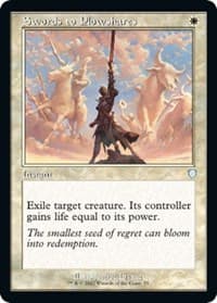 Swords to Plowshares (Retro Frame) - Commander: The Brothers' War - Magic: The Gathering card