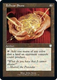 Fellwar Stone (Retro Frame) - Commander: The Brothers' War - Magic: The Gathering card