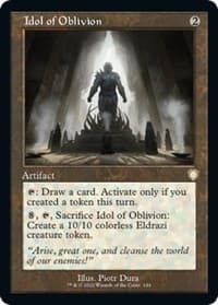 Idol of Oblivion (Retro Frame) - Commander: The Brothers' War - Magic: The Gathering card