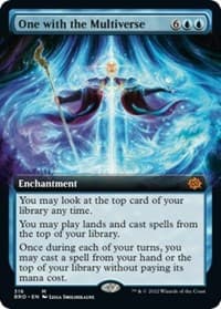 One with the Multiverse (Extended Art) - The Brothers' War - Magic: The Gathering card