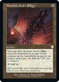 Machine God's Effigy (Retro Frame) - Commander: The Brothers' War - Magic: The Gathering card