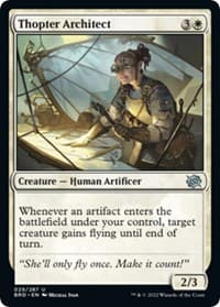 Thopter Architect - The Brothers' War - Magic: The Gathering card