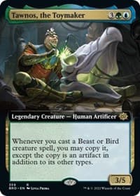 Tawnos, the Toymaker (Extended Art) - The Brothers' War - Magic: The Gathering card
