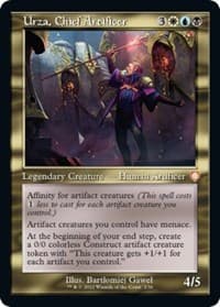 Urza, Chief Artificer (Retro Frame) - Commander: The Brothers' War - Magic: The Gathering card