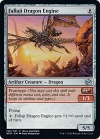 Fallaji Dragon Engine - The Brothers' War - Magic: The Gathering card