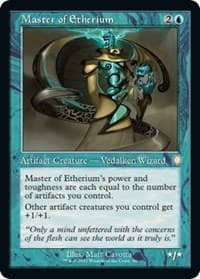 Master of Etherium (Retro Frame) - Commander: The Brothers' War - Magic: The Gathering card