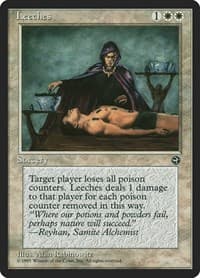 Leeches - Homelands - Magic: The Gathering card