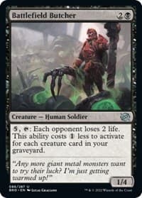 Battlefield Butcher - The Brothers' War - Magic: The Gathering card