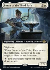 Loran of the Third Path (Extended Art) - The Brothers' War - Magic: The Gathering card