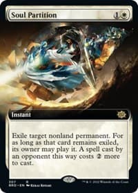 Soul Partition (Extended Art) - The Brothers' War - Magic: The Gathering card