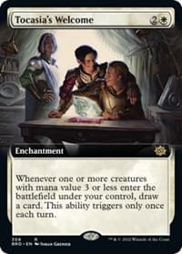 Tocasia's Welcome (Extended Art) - The Brothers' War - Magic: The Gathering card