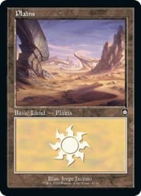 Plains (30) (Retro Frame) - Commander: The Brothers' War - Magic: The Gathering card