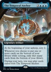 The Temporal Anchor (Extended Art) - The Brothers' War - Magic: The Gathering card