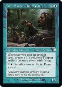 Sai, Master Thopterist (Retro Frame) - Commander: The Brothers' War - Magic: The Gathering card