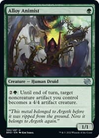 Alloy Animist - The Brothers' War - Magic: The Gathering card