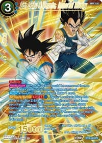 Son Goku & Vegeta, Immortal Rivalry (SPR) - Fighter's Ambition - Dragon Ball Super: Masters card