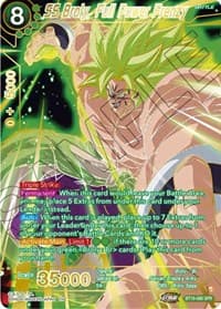 SS Broly, Full Power Frenzy (SPR) - Fighter's Ambition - Dragon Ball Super: Masters card