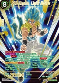SSB Gogeta, Limits Broken (SPR) - Fighter's Ambition - Dragon Ball Super: Masters card