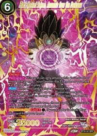 Black Masked Saiyan, Assassin from the Darkness (SPR) - Fighter's Ambition - Dragon Ball Super: Masters card