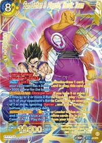 Son Gohan & Piccolo, Heroic Team (SPR) - Fighter's Ambition - Dragon Ball Super: Masters card