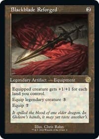Blackblade Reforged - The Brothers' War: Retro Frame Artifacts - Magic: The Gathering card
