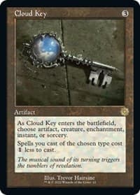 Cloud Key - The Brothers' War: Retro Frame Artifacts - Magic: The Gathering card