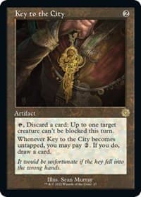 Key to the City - The Brothers' War: Retro Frame Artifacts - Magic: The Gathering card