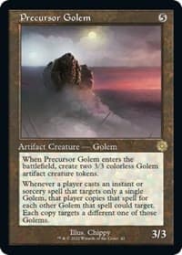 Precursor Golem - The Brothers' War: Retro Frame Artifacts - Magic: The Gathering card