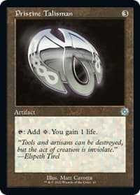 Pristine Talisman - The Brothers' War: Retro Frame Artifacts - Magic: The Gathering card
