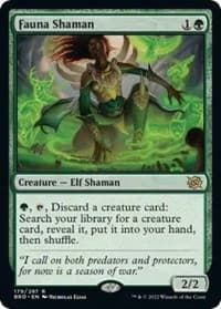 Fauna Shaman - The Brothers' War - Magic: The Gathering card