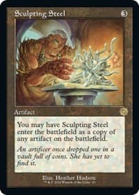 Sculpting Steel - The Brothers' War: Retro Frame Artifacts - Magic: The Gathering card