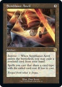 Semblance Anvil - The Brothers' War: Retro Frame Artifacts - Magic: The Gathering card