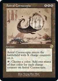 Astral Cornucopia (Schematic) - The Brothers' War: Retro Frame Artifacts - Magic: The Gathering card
