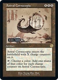 Astral Cornucopia (Schematic) (Serial Numbered) - The Brothers' War: Retro Frame Artifacts - Magic: The Gathering card