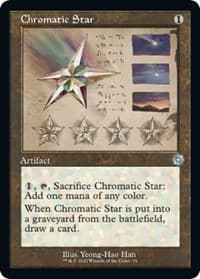 Chromatic Star (Schematic) - The Brothers' War: Retro Frame Artifacts - Magic: The Gathering card