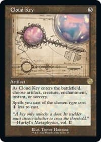 Cloud Key (Schematic) - The Brothers' War: Retro Frame Artifacts - Magic: The Gathering card