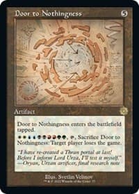 Door to Nothingness (Schematic) - The Brothers' War: Retro Frame Artifacts - Magic: The Gathering card