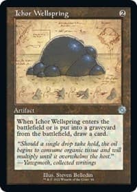 Ichor Wellspring (Schematic) - The Brothers' War: Retro Frame Artifacts - Magic: The Gathering card