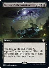 Terisiare's Devastation (Extended Art) - Commander: The Brothers' War - Magic: The Gathering card