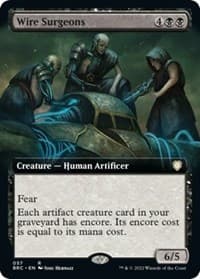 Wire Surgeons (Extended Art) - Commander: The Brothers' War - Magic: The Gathering card