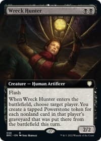 Wreck Hunter (Extended Art) - Commander: The Brothers' War - Magic: The Gathering card